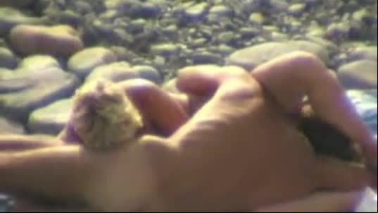 Beach voyeur amateur oral sex
